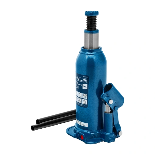 Домкрат гидравлический бутылочный, 10 т, h подъема 222-447 мм Stels по ценам производителя в Санкт-Петербурге с доставкой по всей России