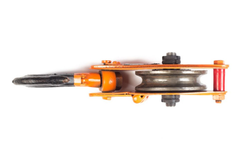 Блок монтажный однорольный с  крюком TOR 1 т с откидной щекой купить в Москве с доставкой по всей России | ProtosMarket.ru