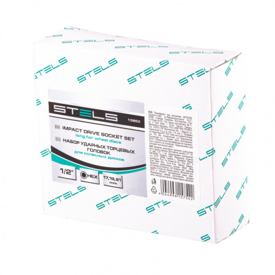Набор головок ударных 6-гранных удлиненных для колесных дисков (17,19,21 мм) 1/2" 3 шт Stels купить в Москве с доставкой по всей России | ProtosMarket.ru