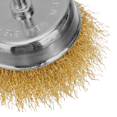 Набор щеток для дрели, 2 шт, 1 плоская, 100 мм, 1 "чашка", 75 мм, со шпильками Matrix по ценам производителя в Санкт-Петербурге с доставкой по всей России