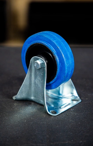 Колесо неповоротное резина FRCL 42 100 мм (F) по ценам производителя в Санкт-Петербурге с доставкой по всей России