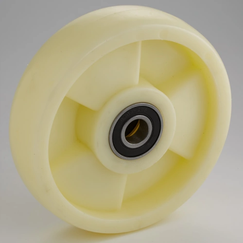 Колесо нейлоновое 200х50 мм без подшипника для тележек гидравлических BF/WB/RHP по ценам производителя в Санкт-Петербурге с доставкой по всей России