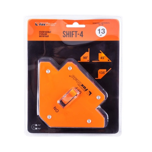 Угольник магнитный SHIFT-4 отключаемый (пр-во FoxWeld/КНР) по ценам производителя в Санкт-Петербурге с доставкой по всей России