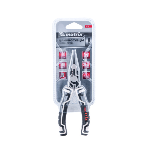 Длинногубцы прямые 165 мм, усиленная система, Pro Matrix купить в Москве с доставкой по всей России | ProtosMarket.ru