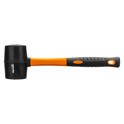 Киянка резиновая, 450 г, черная резина, фибергласовая рукоятка Sparta купить в Москве с доставкой по всей России | ProtosMarket.ru