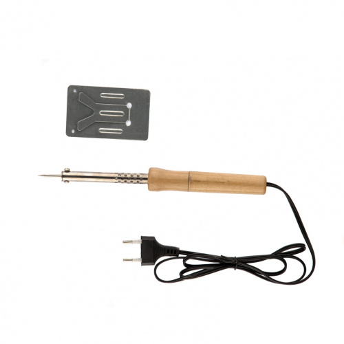 Паяльник с ручкой из дерева, 30 Вт, 220 В Sparta по ценам производителя в Санкт-Петербурге с доставкой по всей России