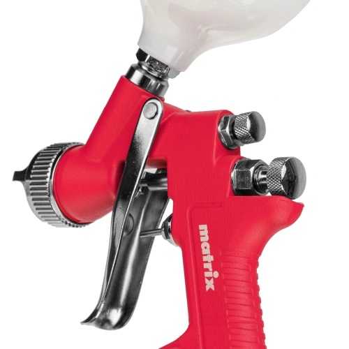 Краскораспылитель HP пневмат. с верхним бачком V= 0,6 л, сопло диаметром 1.7 мм Matrix купить в Москве с доставкой по всей России | ProtosMarket.ru