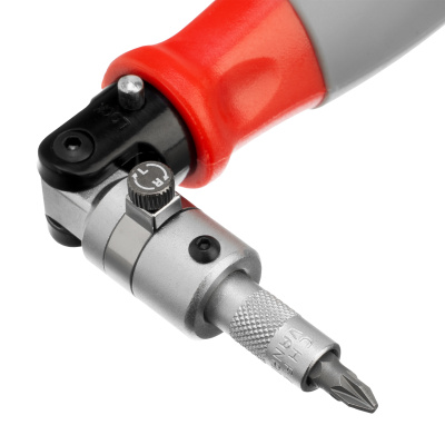 Отвертка реверсивная, поворотная головка, набор бит, CrV, 6 шт Matrix по ценам производителя в Санкт-Петербурге с доставкой по всей России