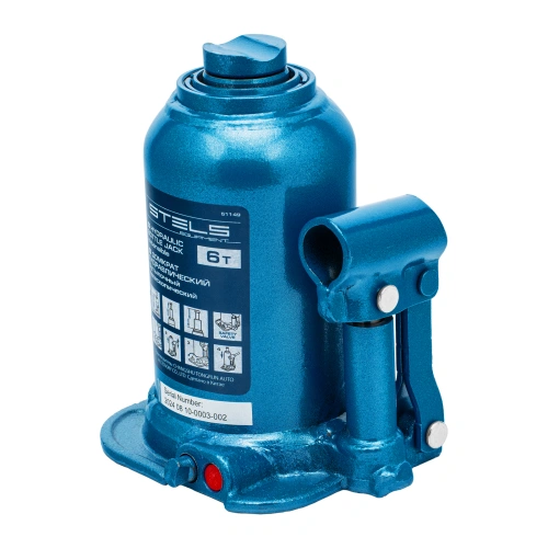 Домкрат гидравлический бутылочный телескопический, 6 т, подъем 180-410 мм Stels по ценам производителя в Санкт-Петербурге с доставкой по всей России