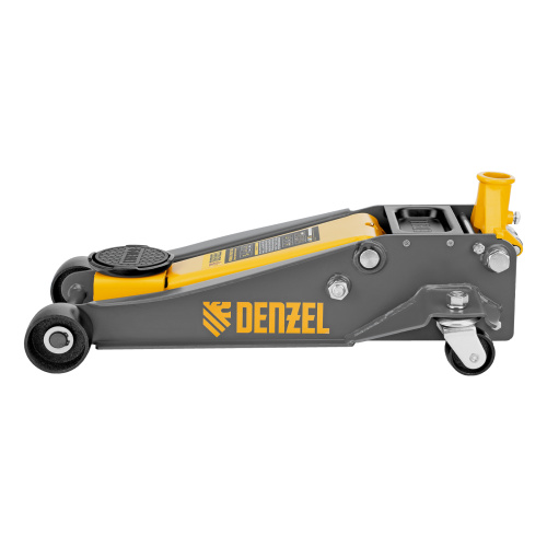 Домкрат гидравлический подкатной, 3 т, 125-470 мм, быстрый подъем, проф. Denzel по ценам производителя в Санкт-Петербурге с доставкой по всей России