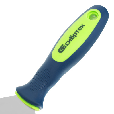 Шпательная лопатка из нержавеющей стали, 120 мм, двухкомпонентная ручка Сибртех купить в Москве с доставкой по всей России | ProtosMarket.ru