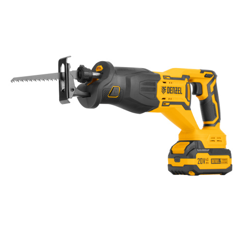 Пила сабельная аккумуляторная бесщет. RS-250, Li-Ion, 20 В Denzel по ценам производителя в Санкт-Петербурге с доставкой по всей России