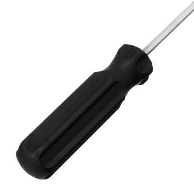 Отвертка SL4 х 75 мм, углеродистая сталь, черная пластиковая рукоятка Sparta по ценам производителя в Санкт-Петербурге с доставкой по всей России