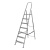 Стремянка, 7 ступеней, алюминиевая, Сибртех купить в Москве с доставкой по всей России | ProtosMarket.ru