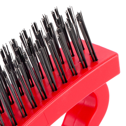 Щетка зачистная четырехрядная, плоская, пластиковая с рукояткой Matrix по ценам производителя в Санкт-Петербурге с доставкой по всей России