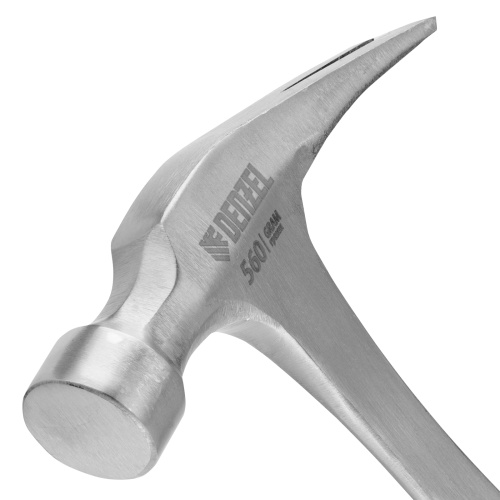 Молоток-гвоздодер 560 г, цельнометаллический, двухкомпонентная рукоятка Denzel купить в Москве с доставкой по всей России | ProtosMarket.ru