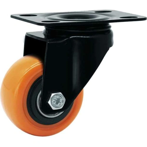 Колесо мебельное поворотное SCZ 25 50 мм (оранжевый) по ценам производителя в Санкт-Петербурге с доставкой по всей России