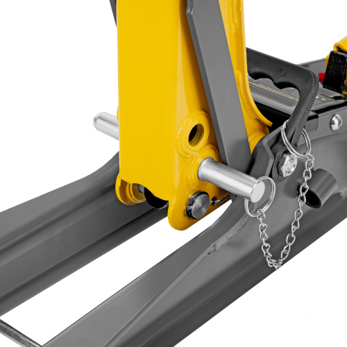 Домкрат гидравлический подкатной с фиксатором, 2,5 т, 85-385 мм Denzel по ценам производителя в Санкт-Петербурге с доставкой по всей России