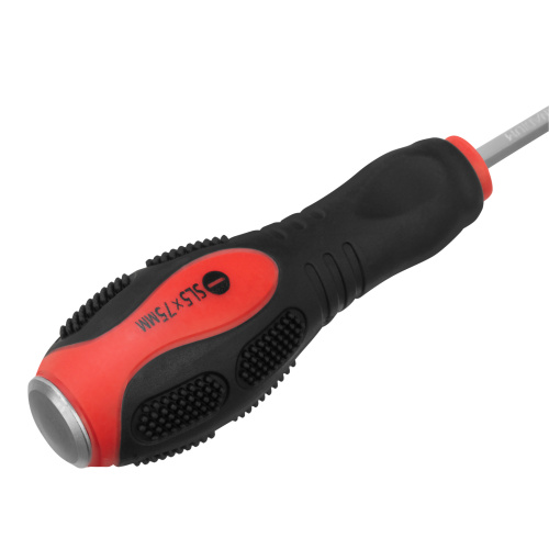 Ударная отвертка, SL5 x 75 мм, двухкомпонентная рукоятка, CrV Matrix купить в Москве с доставкой по всей России | ProtosMarket.ru