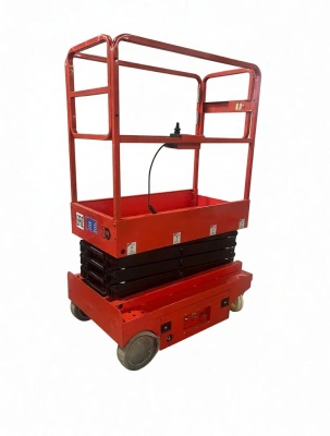 Подъемник ножничный самоходный 240 кг 4/6 м TOR GTJZ DC аккумуляторный по ценам производителя в Санкт-Петербурге с доставкой по всей России