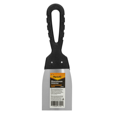 Шпательная лопатка из нержавеющей стали, 60 мм, пластмассовая ручка Sparta купить в Москве с доставкой по всей России | ProtosMarket.ru