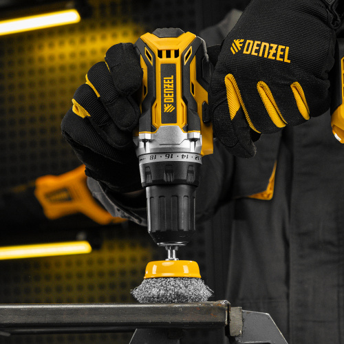 Щетка для дрели, 65 мм, Чашка, со шпилькой , нержавеющая витая проволока Denzel по ценам производителя в Санкт-Петербурге с доставкой по всей России