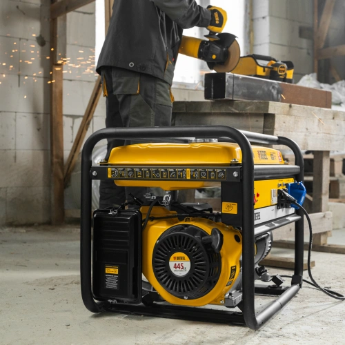 Генератор бензиновый GE 8900, 8.5 кВт, 220 В/50 Гц, 25 л, ручной старт Denzel по ценам производителя в Санкт-Петербурге с доставкой по всей России