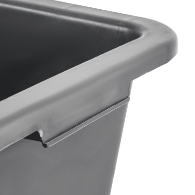 Таз прямоугольный строительный усиленный, 55 л Matrix купить в Москве с доставкой по всей России | ProtosMarket.ru