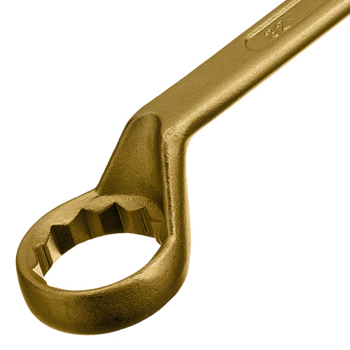 Ключ накидной, 27 х 32 мм, желтый цинк Сибртех купить в Москве с доставкой по всей России | ProtosMarket.ru