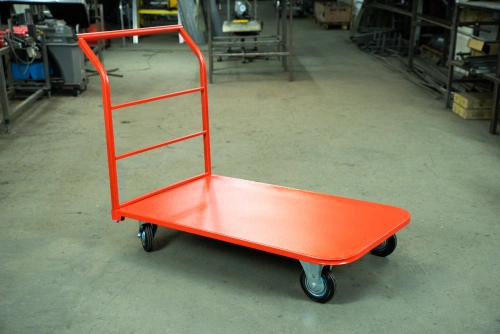 Тележка платформенная TOR ТП-8 (700x1000) г/п 435 кг (160 мм) по ценам производителя в Санкт-Петербурге с доставкой по всей России