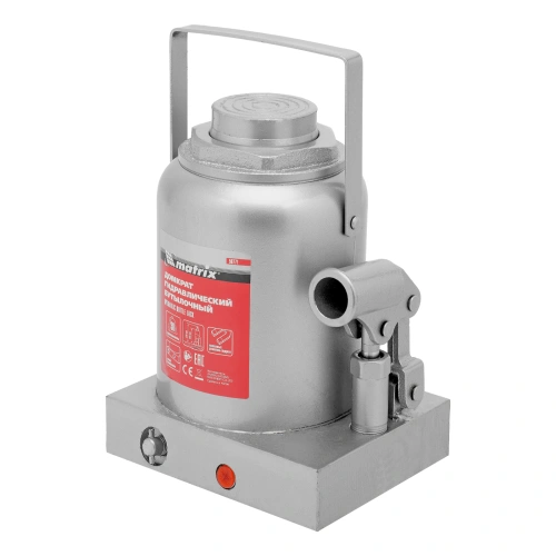 Домкрат гидравлический бутылочный, 30 т, h подъема 244-370 мм Matrix по ценам производителя в Санкт-Петербурге с доставкой по всей России