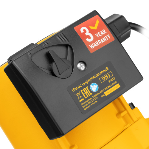 Циркуляционный насос CP25-8, напор 8 м, 130 л/мин, 1 м кабель, монт. длина 180 мм Denzel по ценам производителя в Санкт-Петербурге с доставкой по всей России