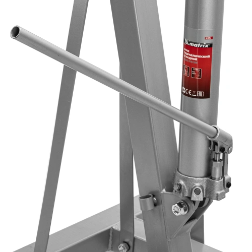 Кран гидравлический, 2 т, H подъема 25-2200 мм, складной (комплект из 2 частей) Matrix по ценам производителя в Санкт-Петербурге с доставкой по всей России