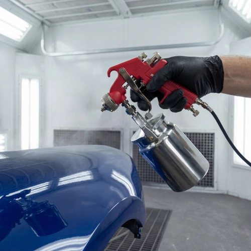 Краскораспылитель HP пневмат. с нижним бачком V= 1 л, сопло диаметром 1.8 мм Matrix купить в Москве с доставкой по всей России | ProtosMarket.ru