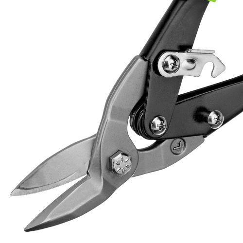 Ножницы по металлу, 250 мм, левый рез, сталь С55, двухкомпонентные рукоятки СИБРТЕХ по ценам производителя в Санкт-Петербурге с доставкой по всей России