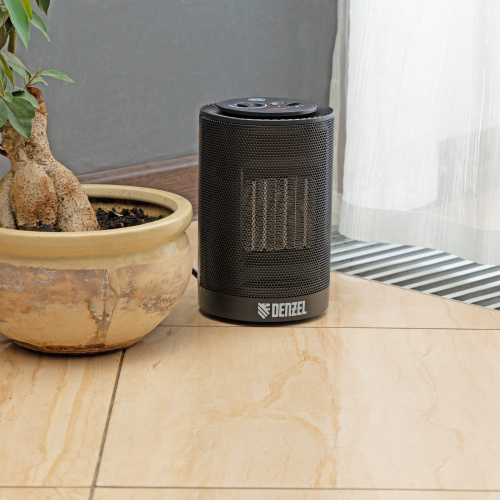 Тепловентилятор керамический DTFC-1200S, вращение, 3 реж., вент., нагрев 600/1200 Вт Denzel по ценам производителя в Санкт-Петербурге с доставкой по всей России