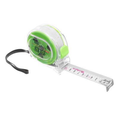 Рулетка Кварц,прозрачный корпус,амортизатор,10 м х 25 мм Сибртех по ценам производителя в Санкт-Петербурге с доставкой по всей России