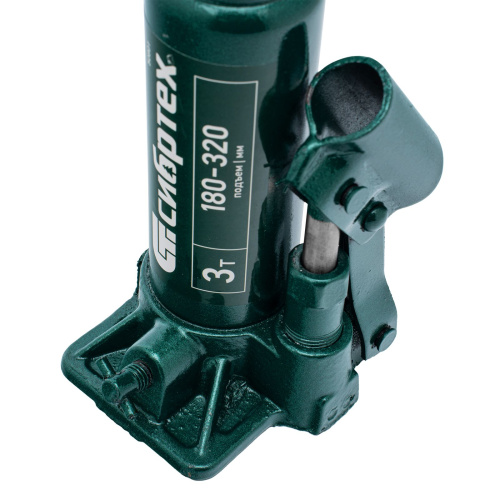 Домкрат гидравлический бутылочный, 3 т, 180-320 мм Сибртех по ценам производителя в Санкт-Петербурге с доставкой по всей России