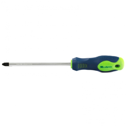 Отвертка, PZ3 х 150 мм, CrV, двухкомпонентная рукоятка Сибртех по ценам производителя в Санкт-Петербурге с доставкой по всей России