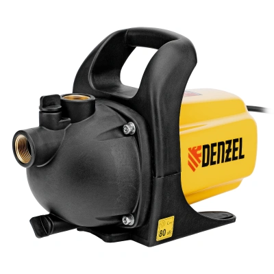 Садовый поверхностный насос GP 600, 600 Вт, 3000 л/ч, подъем 35 м, пластик Denzel купить в Москве с доставкой по всей России | ProtosMarket.ru