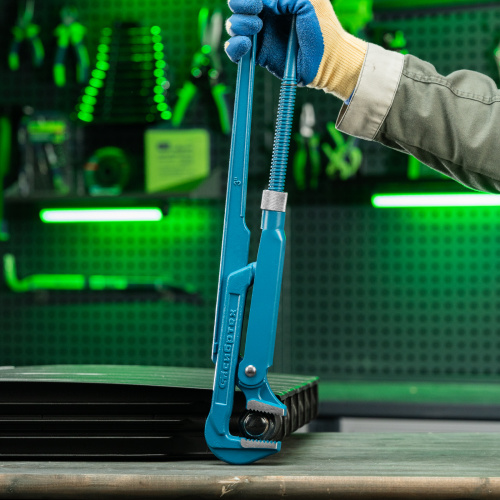 Ключ трубный рычажный №4, 3", литой, тип "L" Сибртех купить в Москве с доставкой по всей России | ProtosMarket.ru