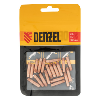 Токосъемный наконечник под проволоку 1,2 мм, М5х24, E-CU, 20 шт для MIG горелки тип 15 Denzel купить в Москве с доставкой по всей России | ProtosMarket.ru
