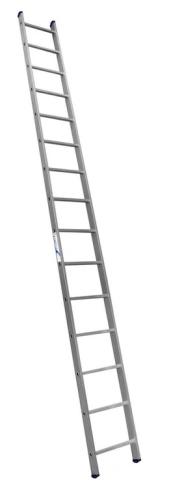 Лестница приставная алюминиевая 1*15 по ценам производителя в Санкт-Петербурге с доставкой по всей России