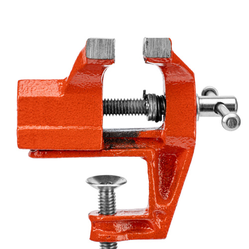 Тиски, 75 мм, крепление для стола Sparta по ценам производителя в Санкт-Петербурге с доставкой по всей России