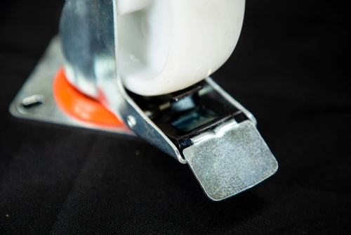 Колесо поворотное полипропилен SRCnb 55 125 мм с тормозом (N) по ценам производителя в Санкт-Петербурге с доставкой по всей России