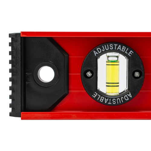 Уровень алюминиевый "Рельс", 1000 мм, 3 глазка, усиленный Matrix по ценам производителя в Санкт-Петербурге с доставкой по всей России