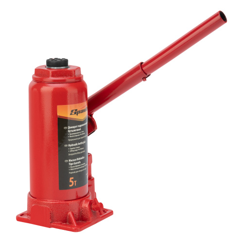 Домкрат гидравлический бутылочный, 5 т, h подъема 195-380 мм Sparta по ценам производителя в Санкт-Петербурге с доставкой по всей России
