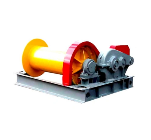 Лебедка монтажная ЛМ-10А г/п 10000 кг Н-415 м (без каната) по ценам производителя в Санкт-Петербурге с доставкой по всей России