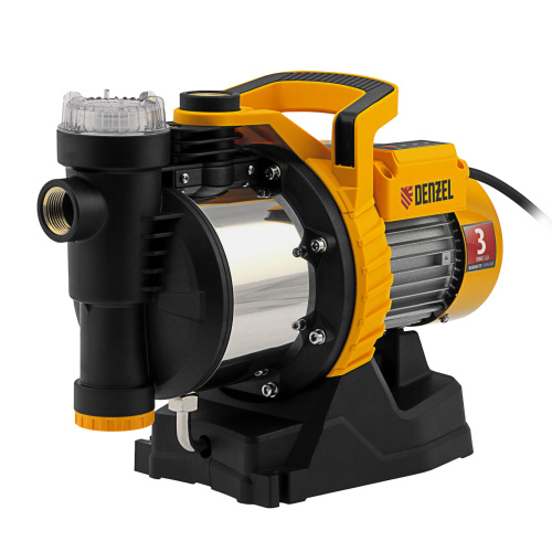 Садовый поверхностный насос GP1100SS, 1100 Вт, 4000 л/ч, подъем 45 м, пластик Denzel по ценам производителя в Санкт-Петербурге с доставкой по всей России