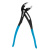 Клещи переставные, кнопочный механизм, обливные рукоятки, 300 мм Gross по ценам производителя в Санкт-Петербурге с доставкой по всей России